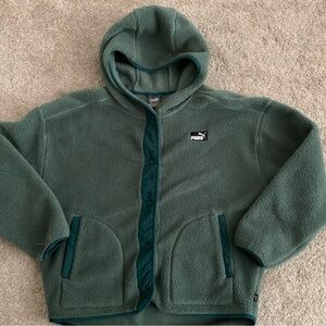 Puma Fleece Hooded Jacket